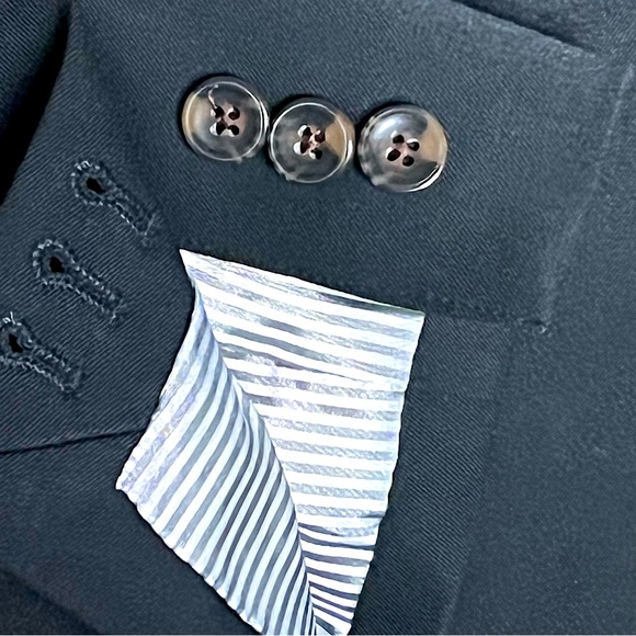 J. CREW Women’s Schoolboy Blazer Black Size XXL Preppy Academia Bussiness Casual - Picture 8 of 16